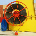 Blue/Silvery Spring Electrical Cable Reel for Crane